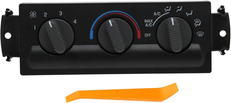 SWITCHRISE No.16233939A Climate Control Module with Removal Tool for Chevrolet S10 for GMC Sonoma Heater A/C Climate Control Panel Black - Image 1